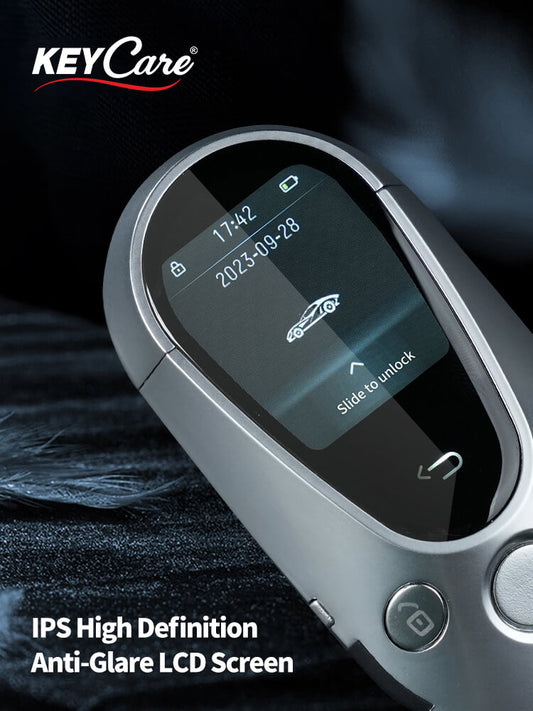 Keycare Elite 700 2.0 Smart Car Key | UHD Touchscreen Key, Keyless Entry, Anti Theft | Compatible with all cars