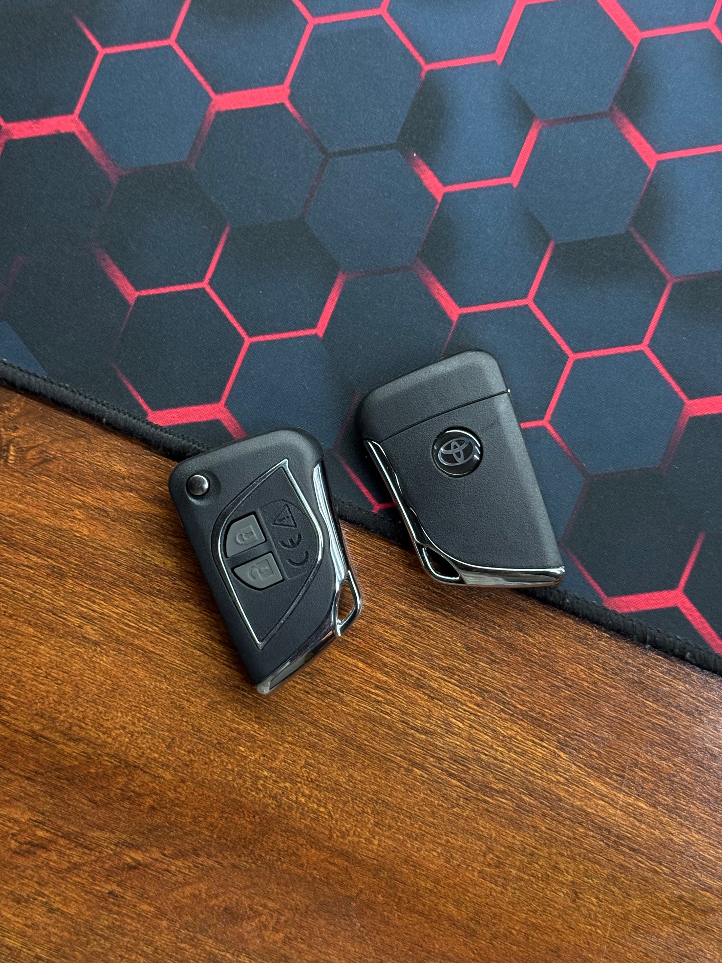 Toyota normal key into Flip Key convert modify Body Shell