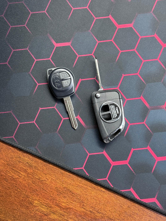 Suzuki Normal Key into Flip Modify Body Shell