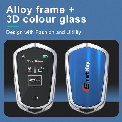 Keycare Alpha 858 2.0 Smart Car Key | UHD Touchscreen Key, Keyless Entry, Anti Theft | Compatible with all cars