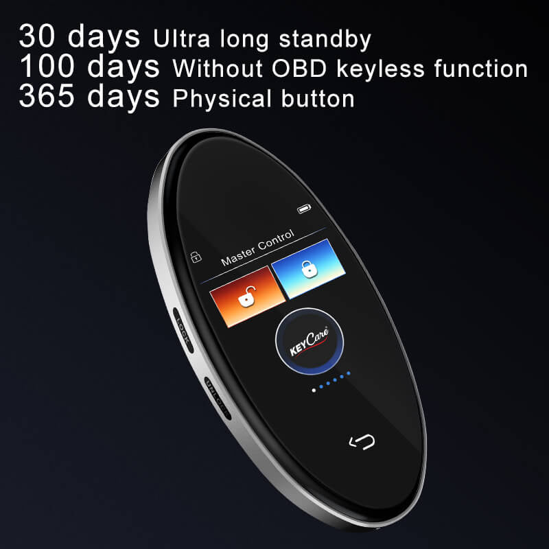 Keycare Sleek 818 2.0 Smart Car Key | UHD Touchscreen Key, Keyless Entry, Anti Theft | Compatible with all cars