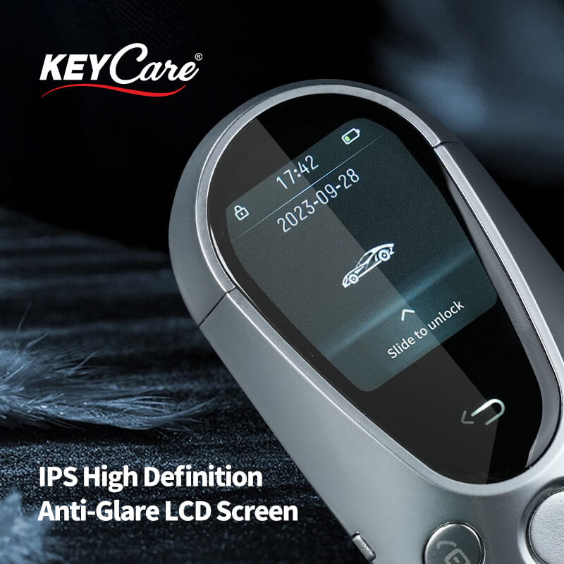 Keycare Elite 700 2.0 Smart Car Key | UHD Touchscreen Key, Keyless Entry, Anti Theft | Compatible with all cars