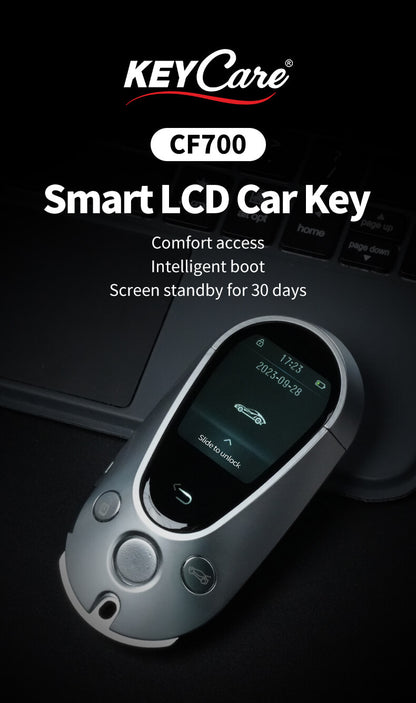 Keycare Elite 700 2.0 Smart Car Key | UHD Touchscreen Key, Keyless Entry, Anti Theft | Compatible with all cars