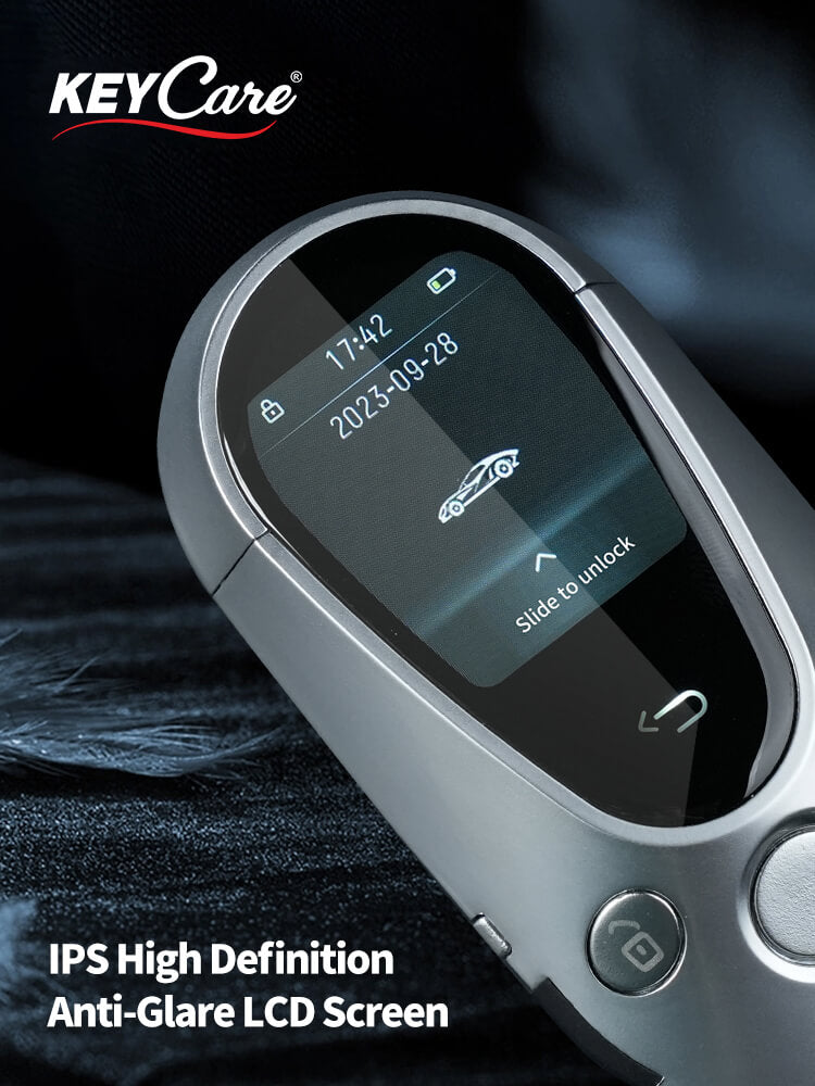 Keycare Elite 700 2.0 Smart Car Key | UHD Touchscreen Key, Keyless Entry, Anti Theft | Compatible with all cars