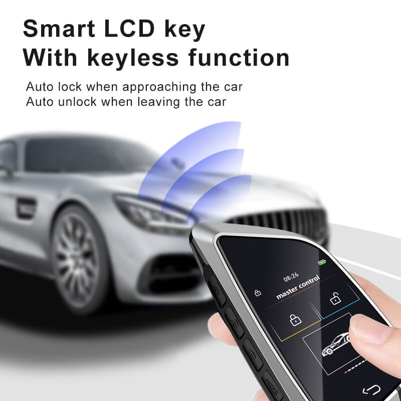 Keycare Torq 588 2.0 Smart Car Key | UHD Touchscreen Key, Keyless Entry, Anti Theft | Compatible with all cars