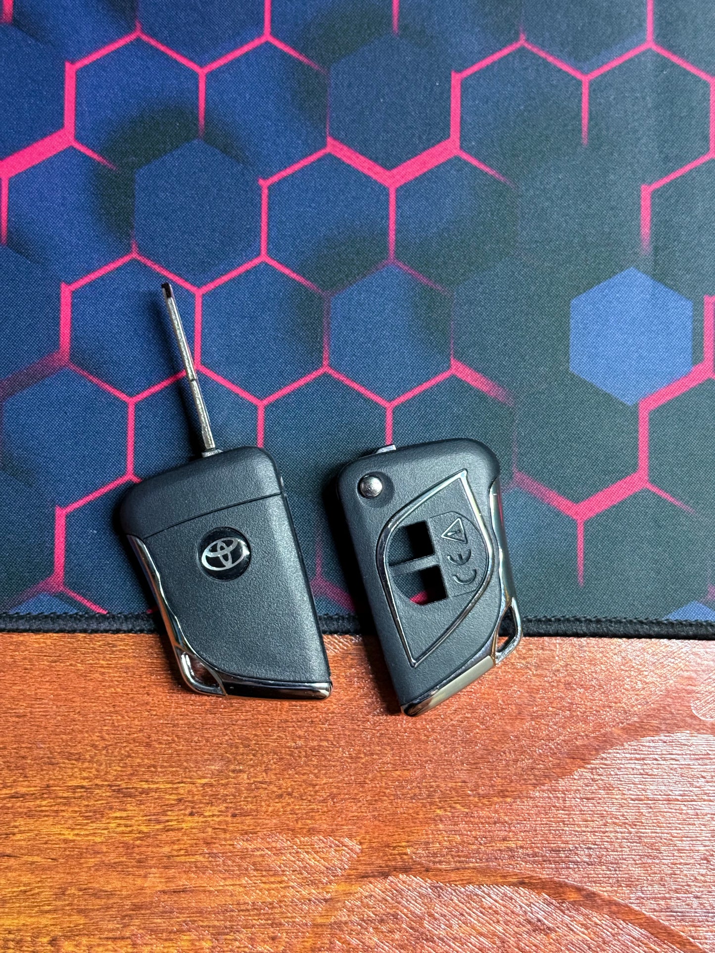 Toyota normal key into Flip Key convert modify Body Shell