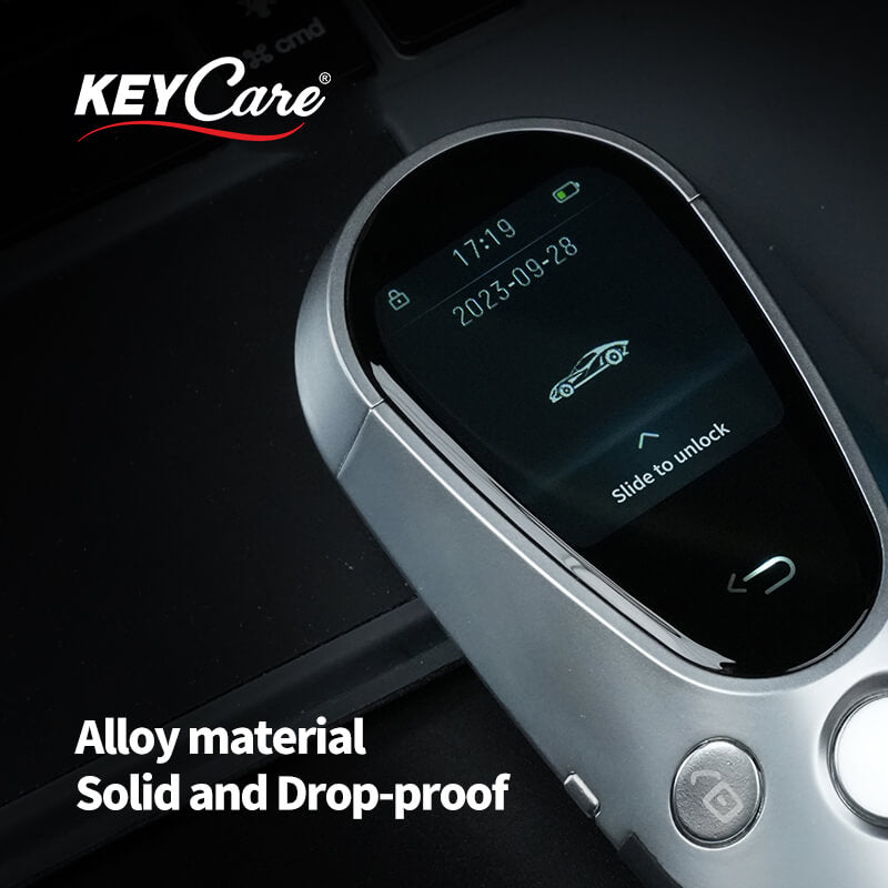 Keycare Elite 700 2.0 Smart Car Key | UHD Touchscreen Key, Keyless Entry, Anti Theft | Compatible with all cars