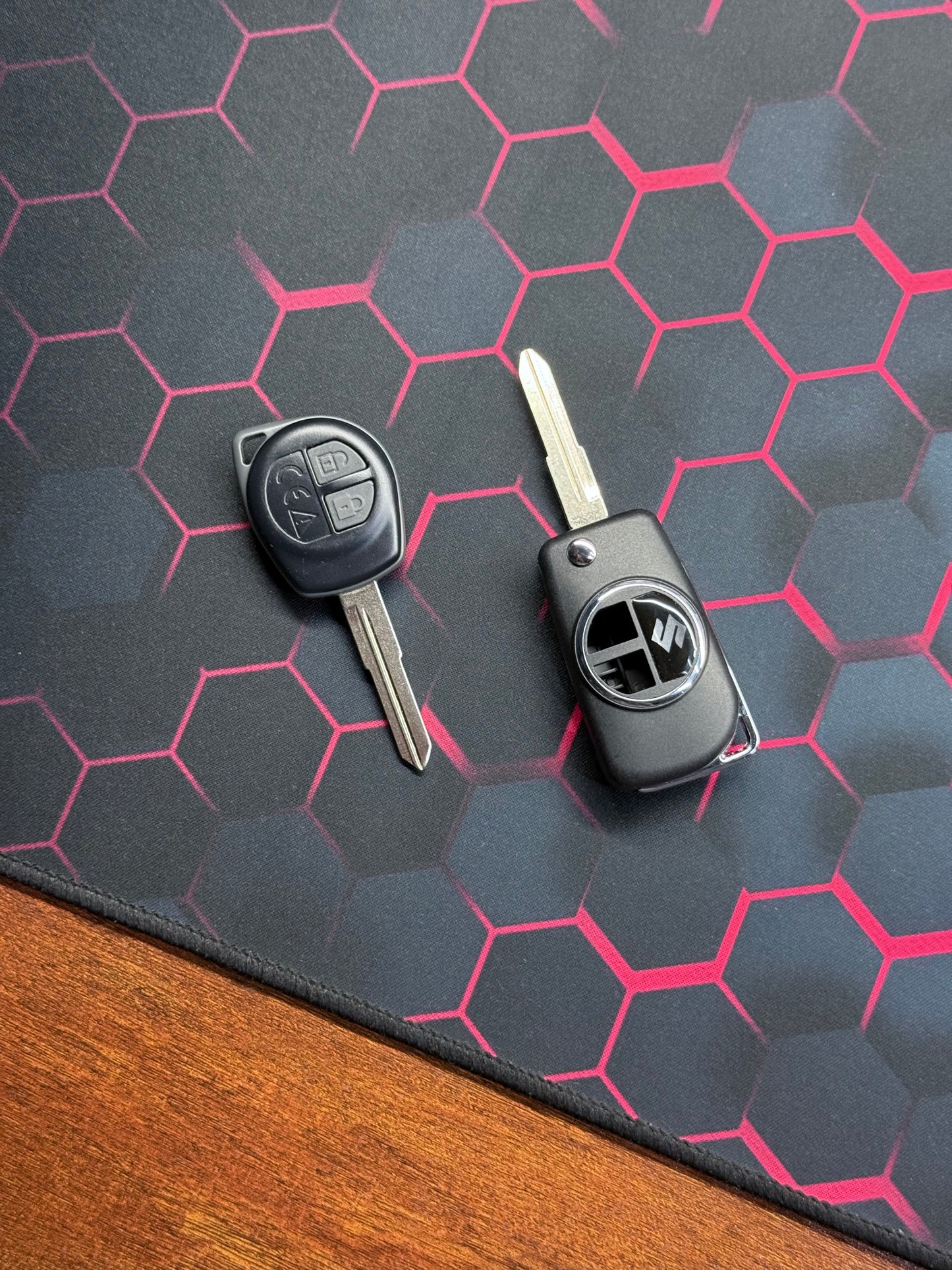 Suzuki Normal Key into Flip Modify Body Shell