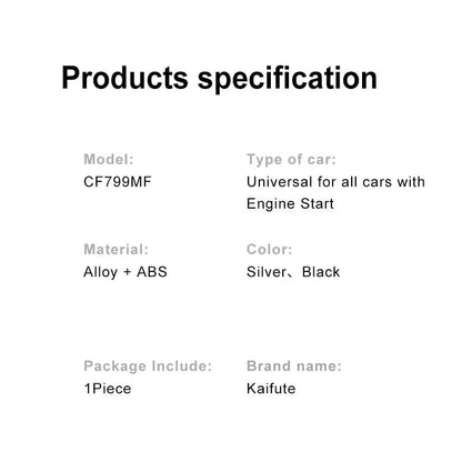 Keycare Icon 799 2.0 Smart Car Key | UHD Touchscreen Key, Keyless Entry, Anti Theft | Compatible with all cars