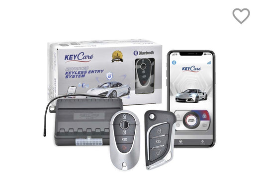 KeyCare 0 Door Central Locking Kit 1 Flip Key + 1 Hanging Remote