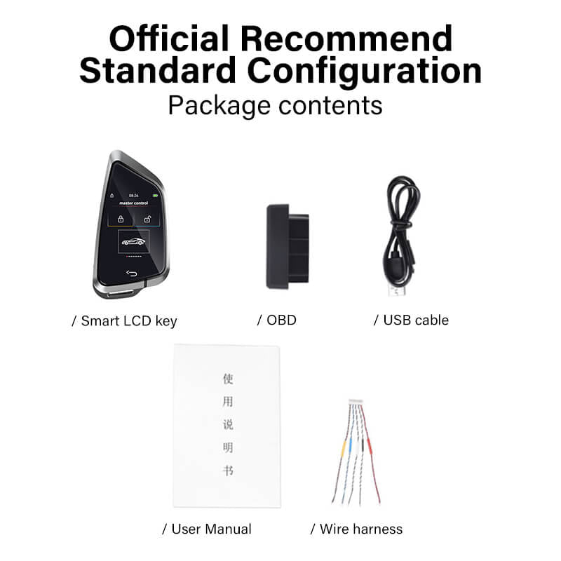 Keycare Torq 588 2.0 Smart Car Key | UHD Touchscreen Key, Keyless Entry, Anti Theft | Compatible with all cars