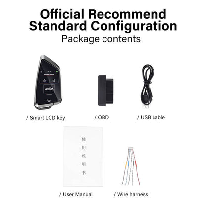 Keycare Torq 588 2.0 Smart Car Key | UHD Touchscreen Key, Keyless Entry, Anti Theft | Compatible with all cars