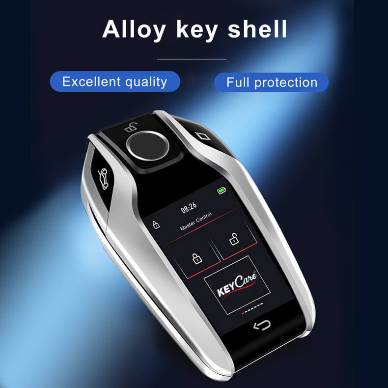 Keycare Royale 618 2.0 Smart Car Key | UHD Touchscreen Key, Keyless Entry, Anti Theft | Compatible with all cars