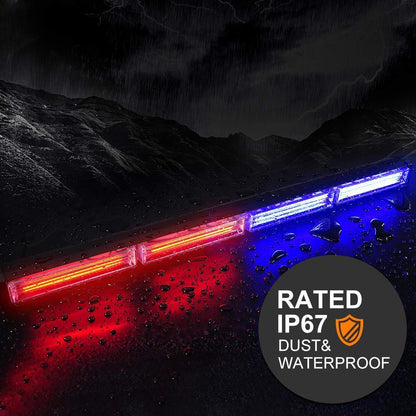 Remote Controlled 3-in-1 Bar Flasher | 24-Inch COB LED Light Bar
