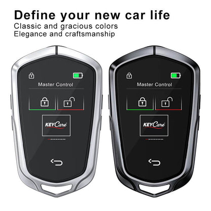 Keycare Alpha 858 2.0 Smart Car Key | UHD Touchscreen Key, Keyless Entry, Anti Theft | Compatible with all cars