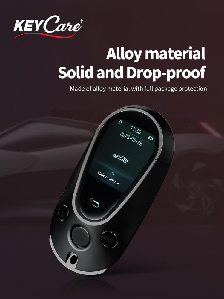Keycare Elite 700 2.0 Smart Car Key | UHD Touchscreen Key, Keyless Entry, Anti Theft | Compatible with all cars