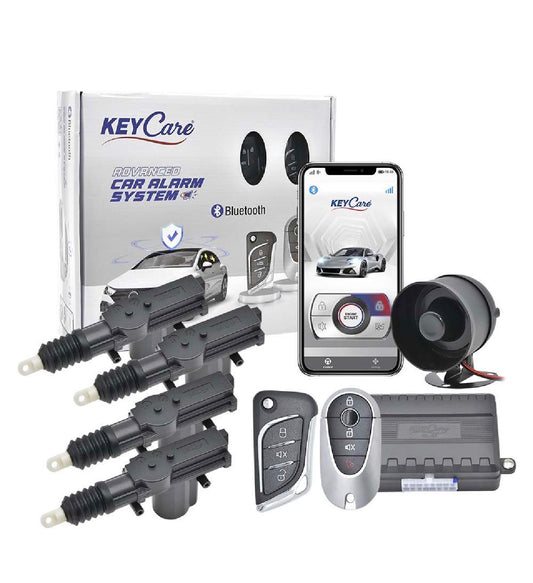 KeyCare Central Locking Kit 4 Door 1 Flip Key & 1 hanging Remote