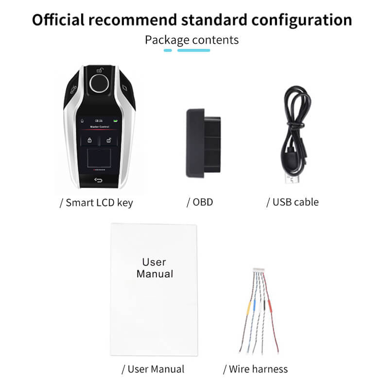 Keycare Royale 618 2.0 Smart Car Key | UHD Touchscreen Key, Keyless Entry, Anti Theft | Compatible with all cars