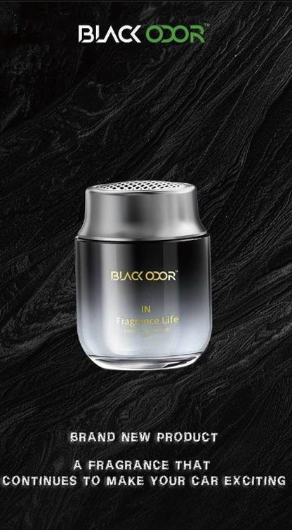 Black Odor Premium Car Perfume Aroma AIR Freshener Gel (120g)