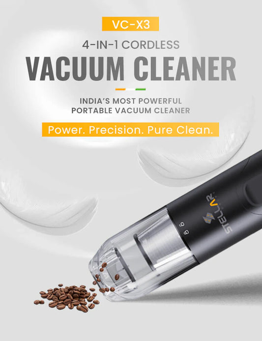 STELLAR DRIVE VC-X3 Cordless Vacuum Cleaner + Dust Blower