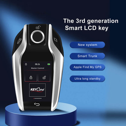 Keycare Royale 618 2.0 Smart Car Key | UHD Touchscreen Key, Keyless Entry, Anti Theft | Compatible with all cars