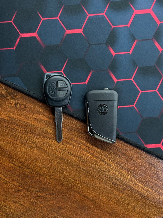 Toyota normal key into Flip Key convert modify Body Shell